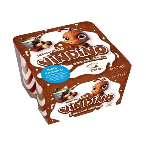 DESERT MLIJEČNI VINDINO 4X125 g VIND