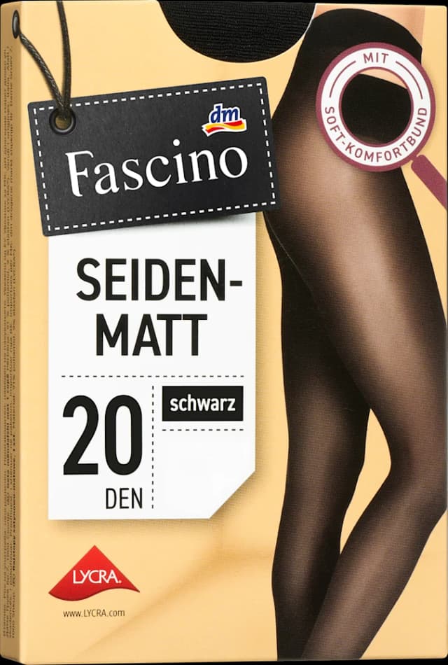 Fascino HH 20 den crne mat 46/48 1 kom.