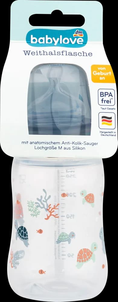 babylove bočica šir. grlo 280ml