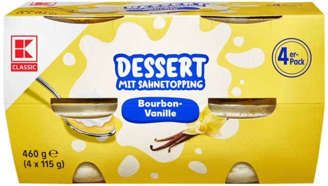 KLC.Puding sa šlagom vanilija 4x115 g