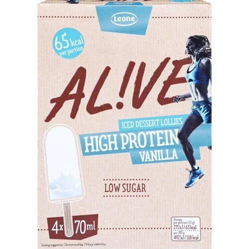 KLC.Sladoled protein vanilija 5x70ml