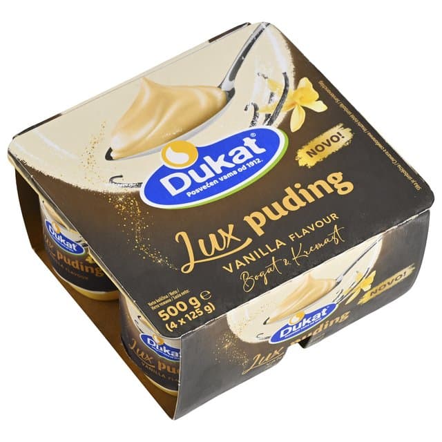 Puding Vanilija Lux 4x125g