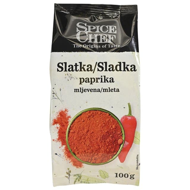 PAPRIKA MLJEV SLATKA 100 g SPICE CHEF
