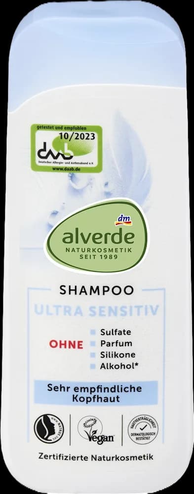 alverde šampon Ultra Sensitive200ml
