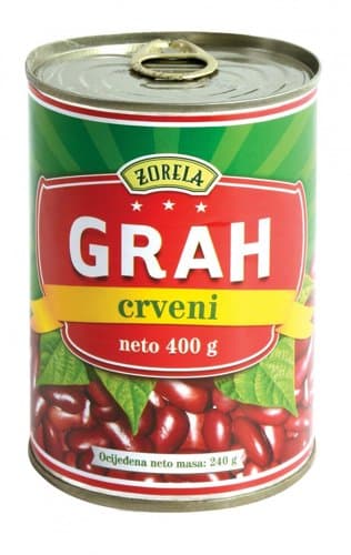 GRAH ZOREL 400 g CRVENI KONZ.