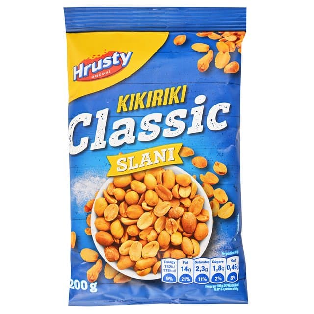KIKIRIKI HRUSTY PRŽENI SLANI 200 g