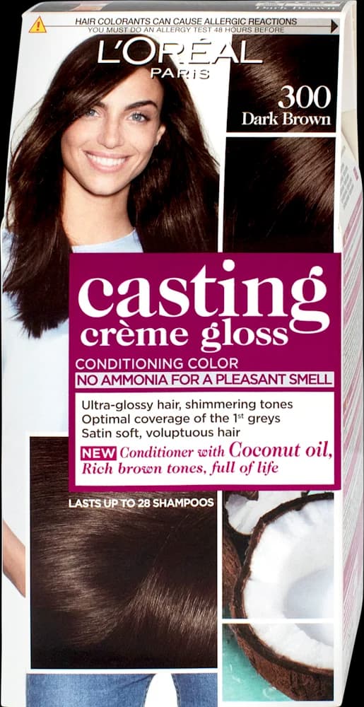 Boja za kosu L'Oréal Casting Creme Gloss 300 Tamnosmeđa