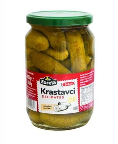 KISELI KRASTAVCI 3-6CM 350g ZORELA PASTERIZIRANI
