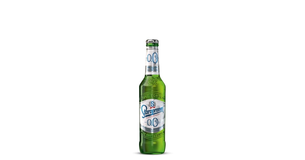 Staropramen 0,0% pivo