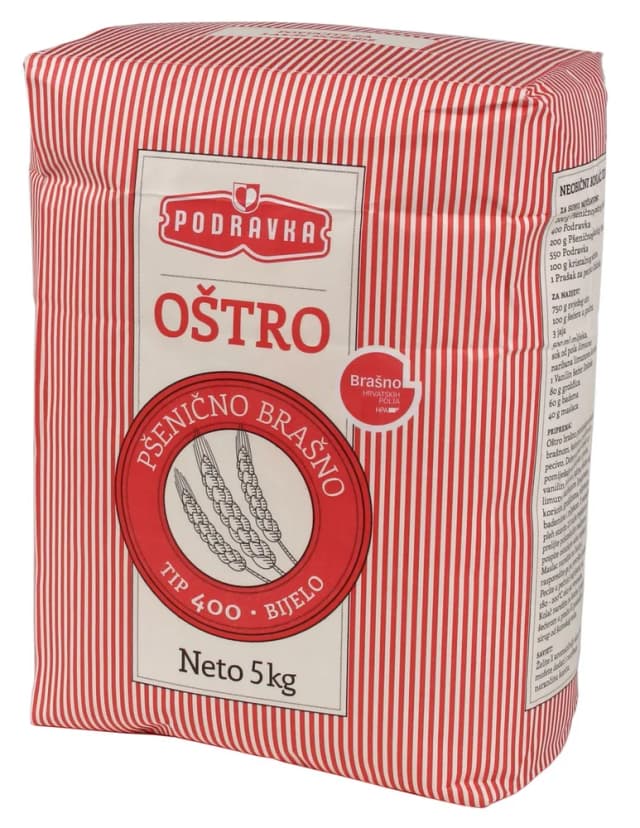 Brašno oštro T-400