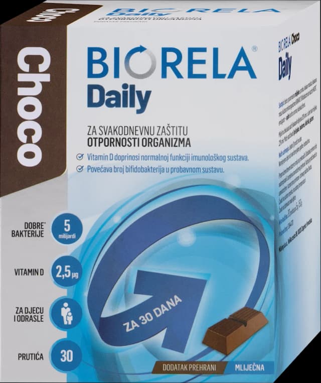 Biorela choco daily 30 komada