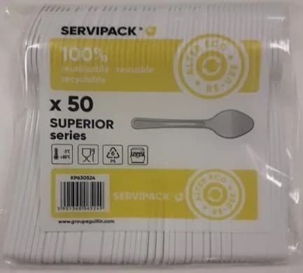 50/1 PLAST.ŽLICA BIJELA PP