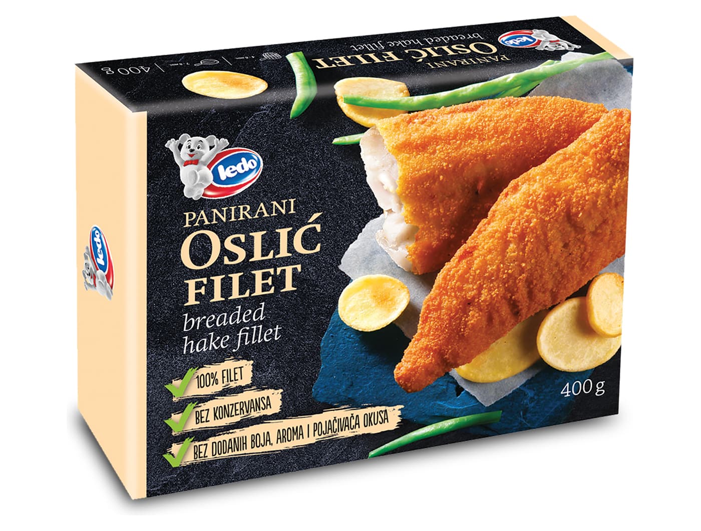 LEDO LEDO Oslić filet panirani