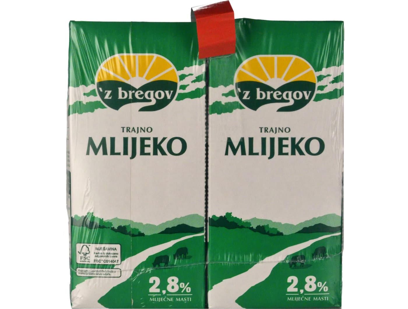 Mlijeko trajno 2,8% m.m.