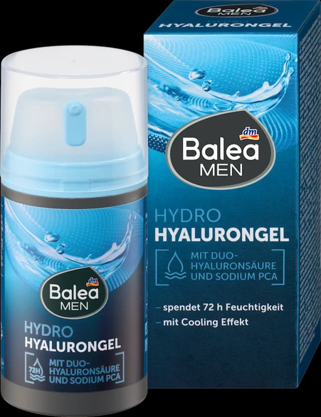 Balea MEN hidr. gel s hijaluronom 75 ml