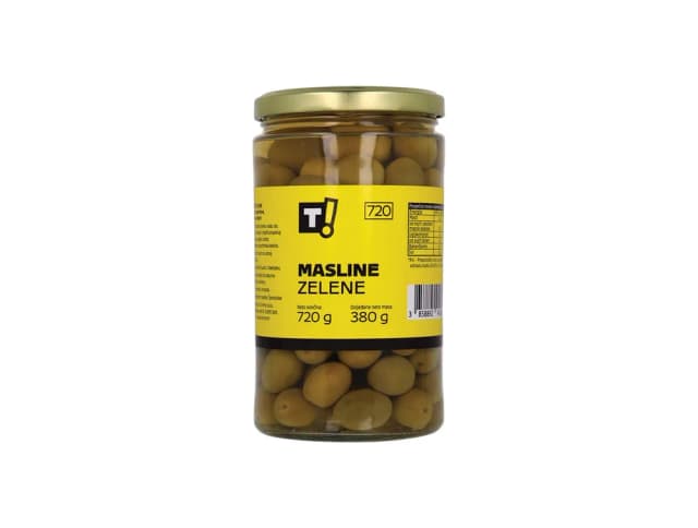 MASLINE ZELENE 720 g T!