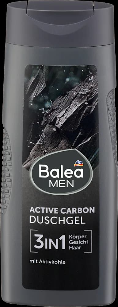 Balea MEN gel/tuš. 3u1.Act.Carbon 300ml