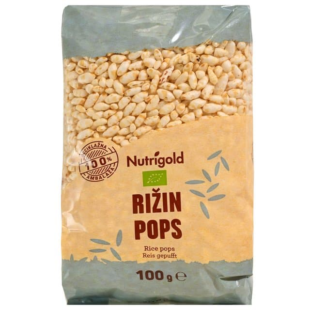 RIŽIN POPS BIO 100 G NUTRIGOLD