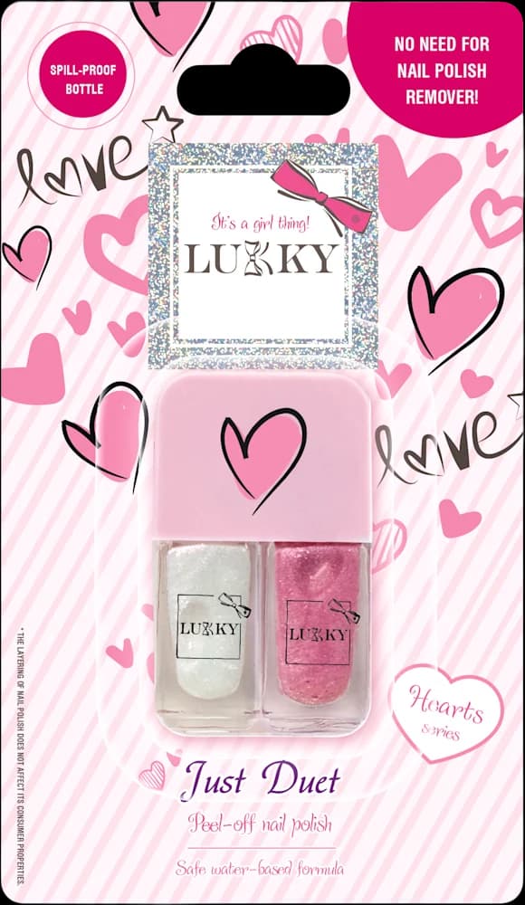 Lukky lak za nokte 2u1 peel-off T25702