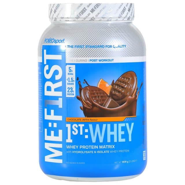 PROTEIN 1ST WHEY 908g CHOCOLATE ORANGE - JAFFA