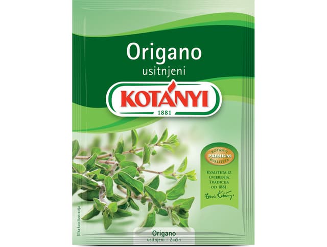 Origano usitnjeni