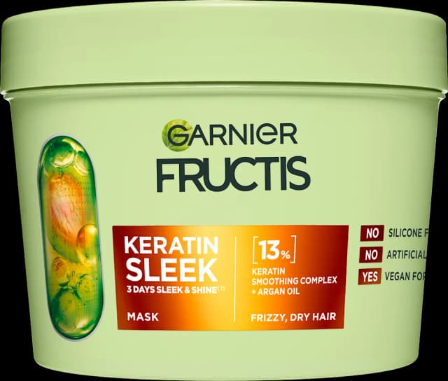 Fructis Keratin Sleek maska 370 ml