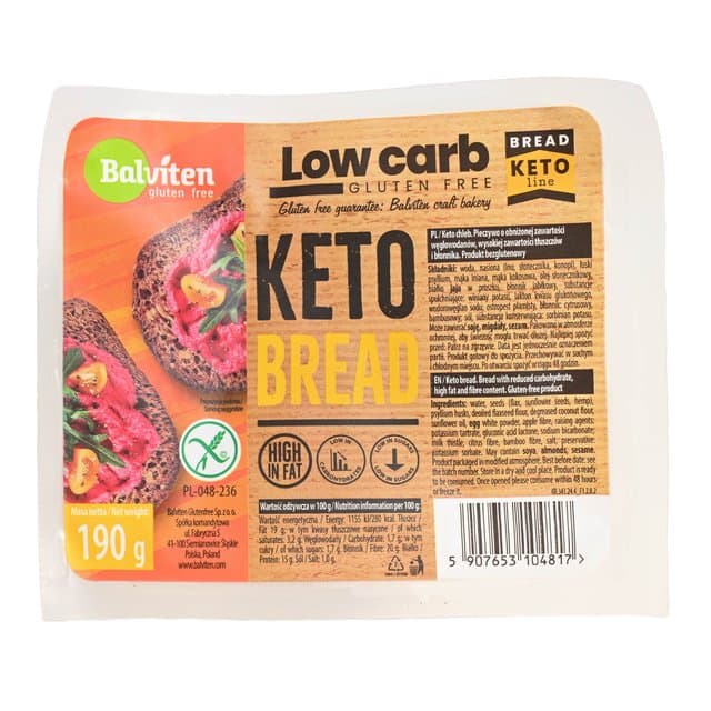 Kruh Bez Glutena Sjemenke Low Carb
