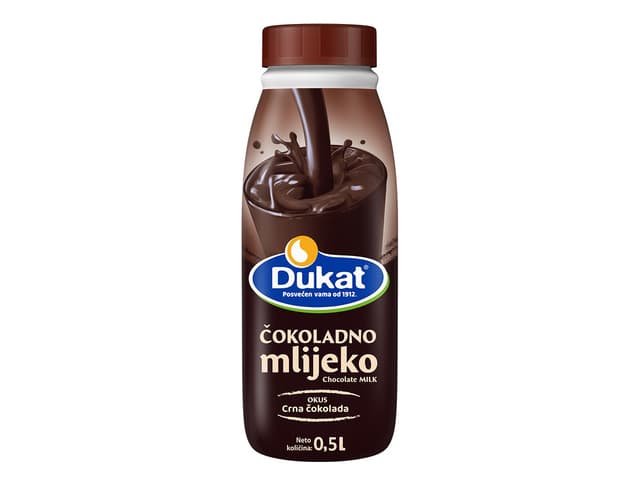 Čokoladno mlijeko crna čokolada