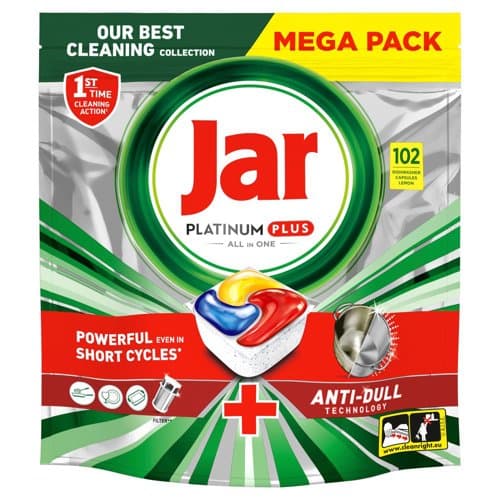 DET JAR PLATINUM PLUS LEMON 102 TAB