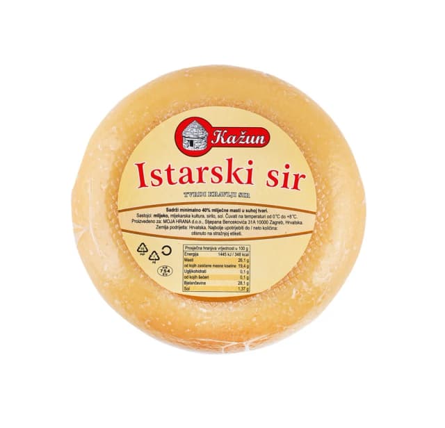 Kažun Sir Istarski tvrdi krav.40%mm DEL