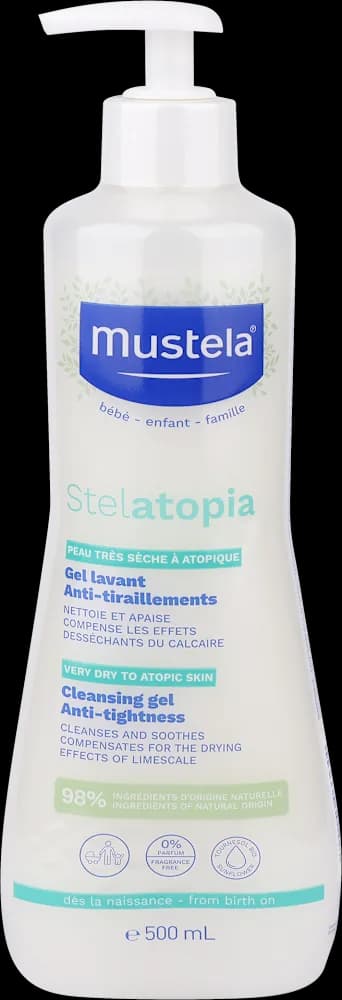 Mustela Stelatopia gel za kupanje 500ml