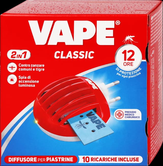 Električni aparat Vape + 10 tableta protiv komaraca