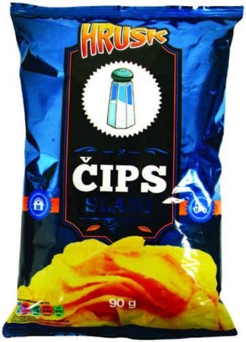 ČIPS PAPRIKA 90 g HRUSK