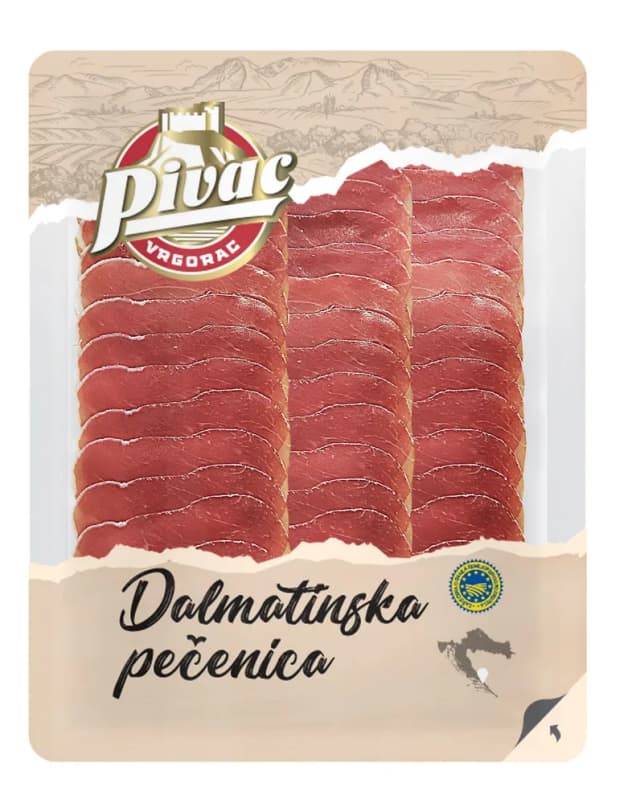 Dalmatinska pečenica narezak