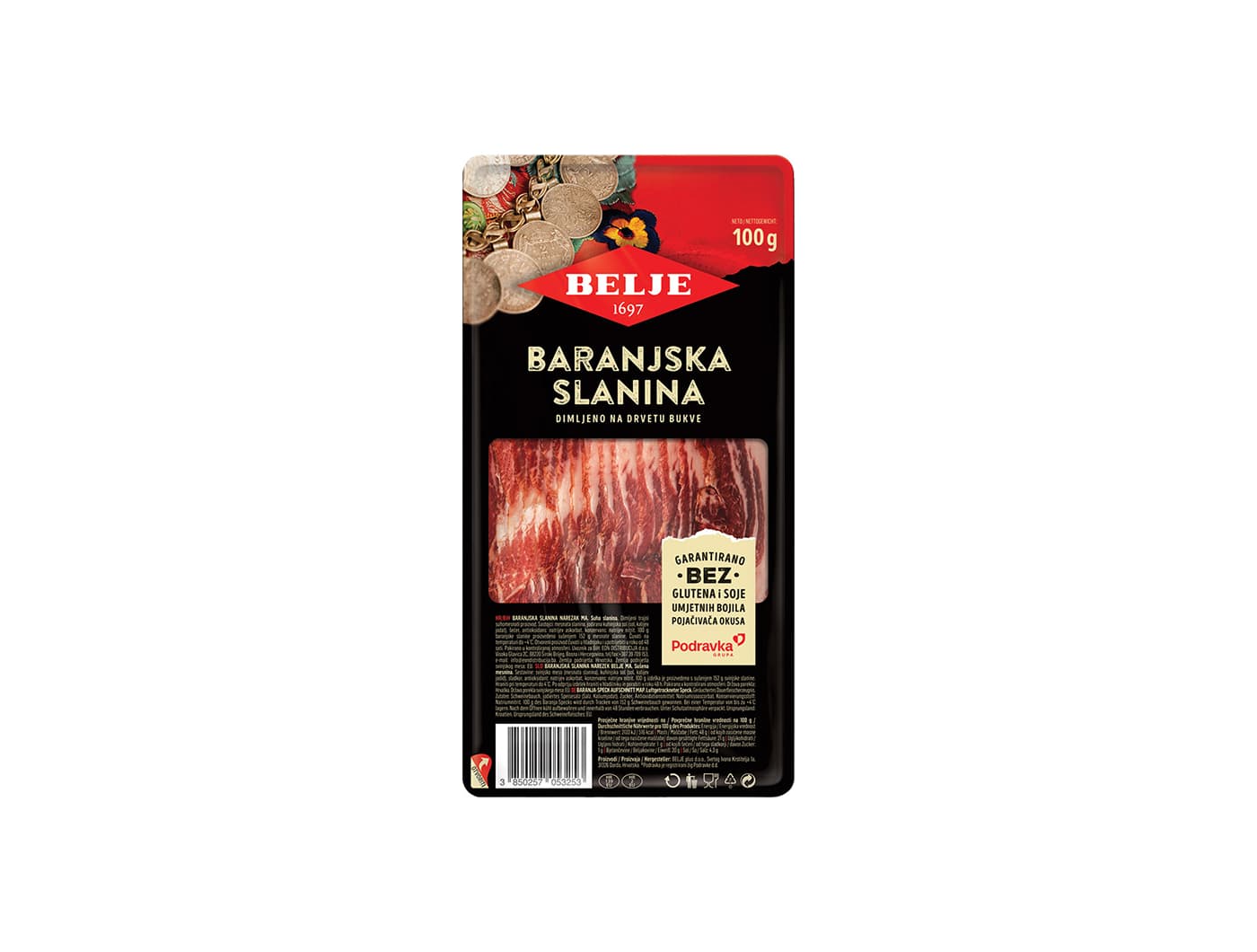 SLANINA BARANJSKA NAR 100g MA