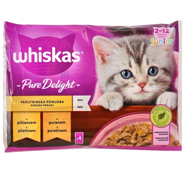Whiskas Junior Pure Delight Perad u Želeu
