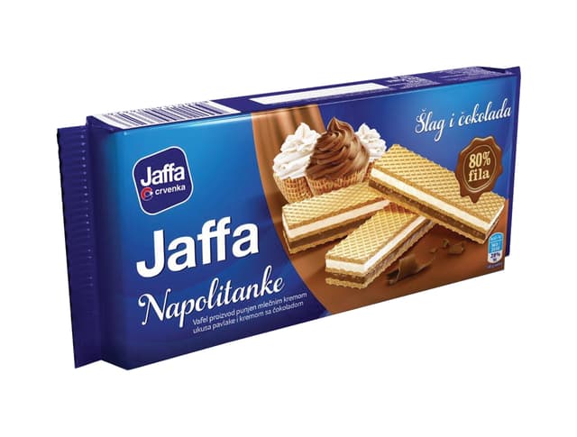 Napolitanke šlag i čokolada