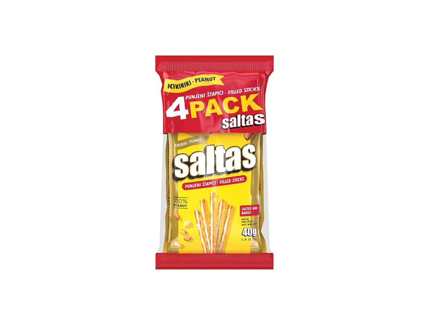 Saltas Štapići punjeni s kikirikijem 4/1