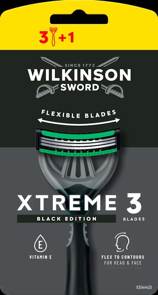 Wilkinson Xtreme 3 Black brijač 3+1