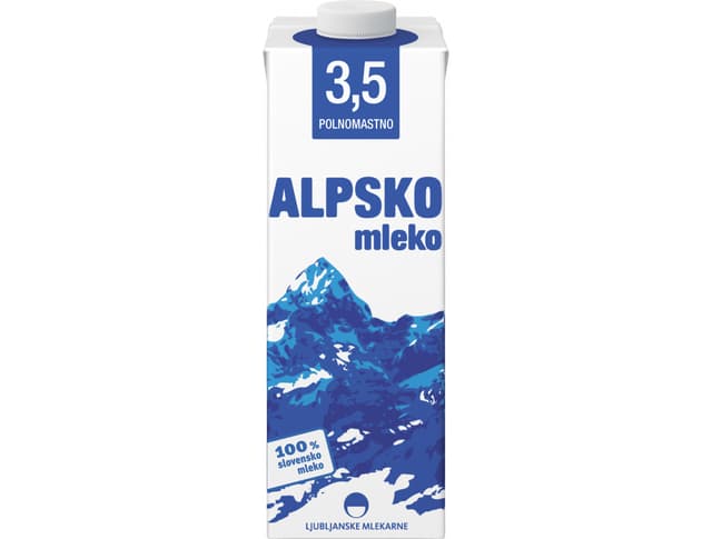 Alpsko mlijeko 3,5% m.m.