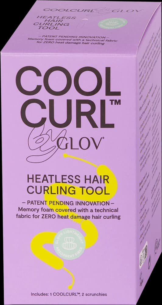 Glov CoolCurl uvijač za kosu rozi