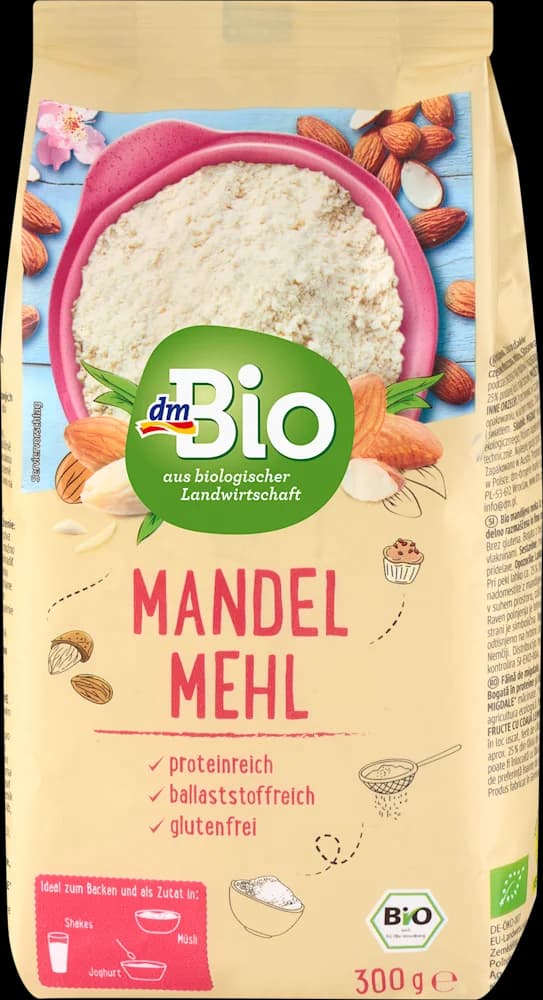 dmBio bademovo brašno 300 g