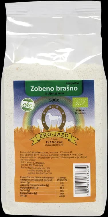 EKO JAZO EKO brašno zobeno 500g