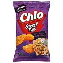 ČIPS CHIO STREET INDIAN CURRY 120 g