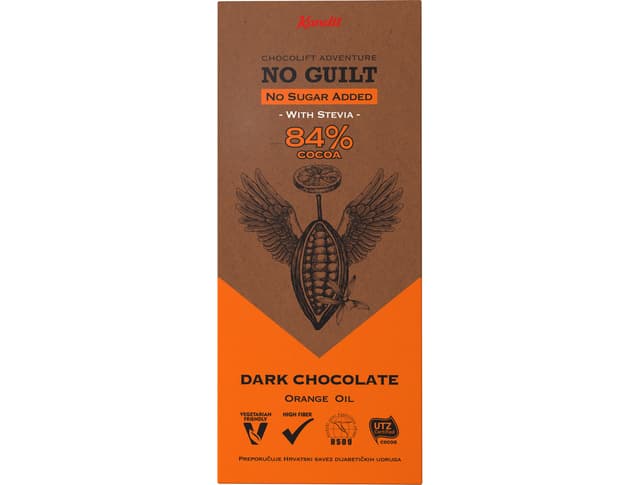 Čokolada No Guilt Dark Bez Dodanog Šećera