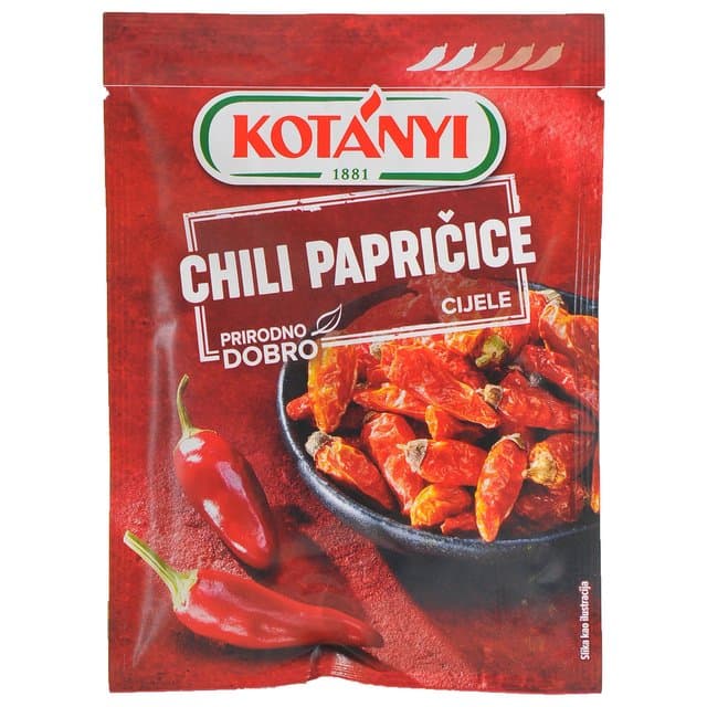 Kotanyi Chili Papričice Cijele