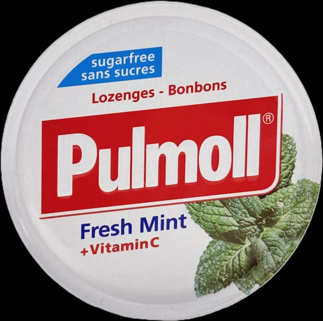 PULMOLL fresh mint i vitamin C 45 g