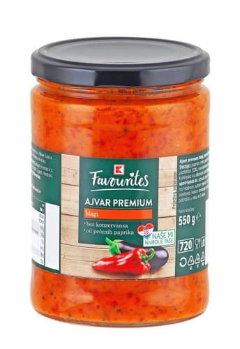 KFav.NMNP.Ajvar premium blagi 550 g
