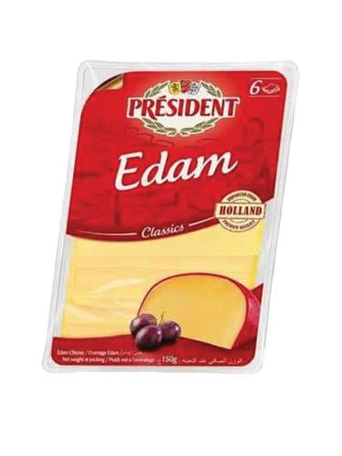 President Edam sir 45% mm DEL