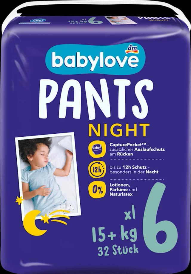 babylove noć. pel. gaćice 6, 36 kom. OS